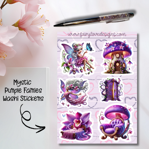 Mystic Purple Fairies