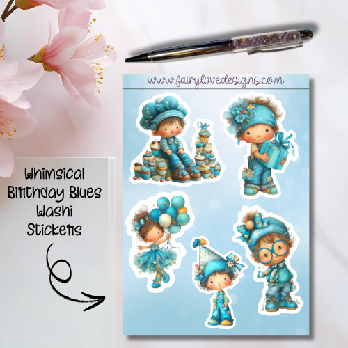 Whimsical Birthday Blues