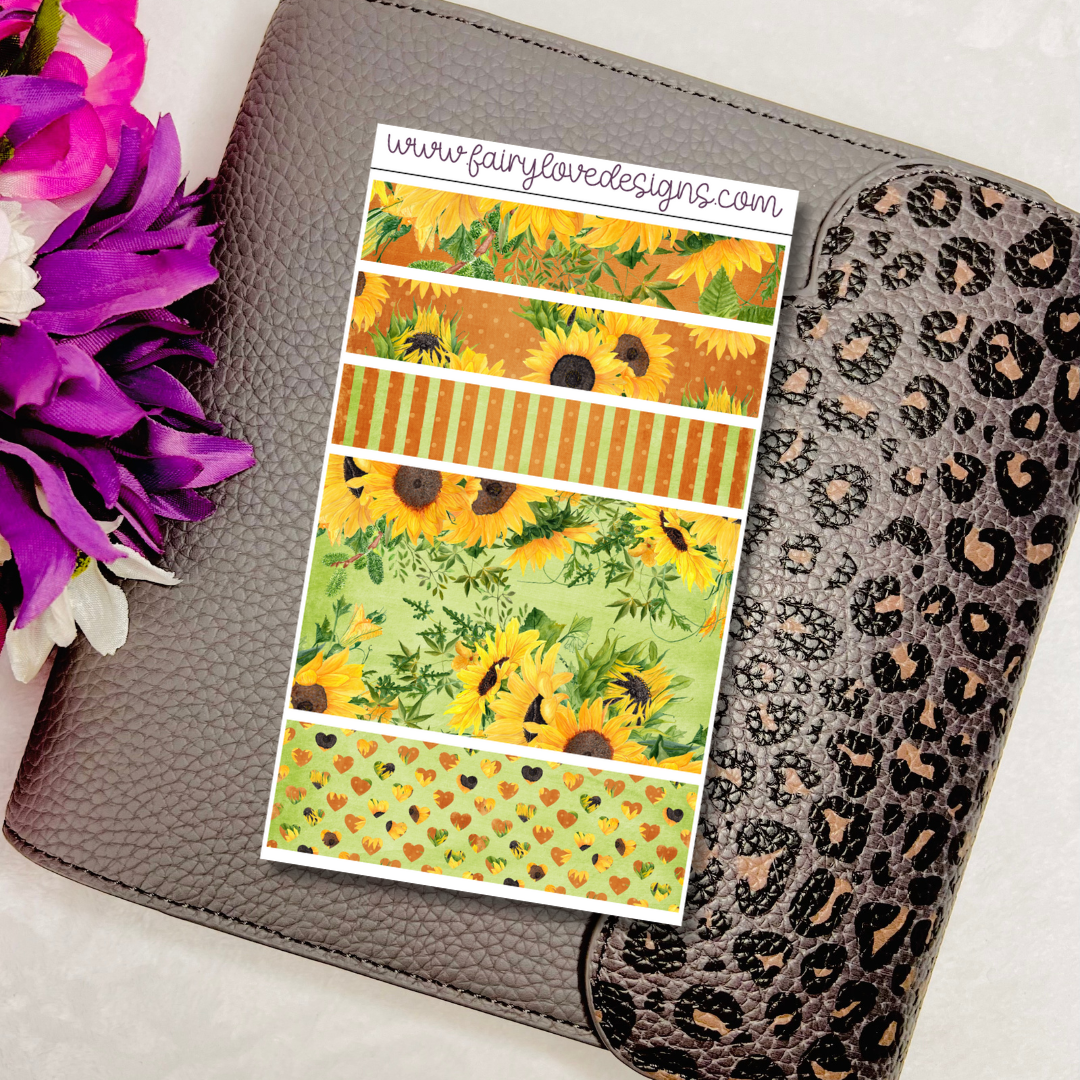 Sunflower Planner/Journal Kit