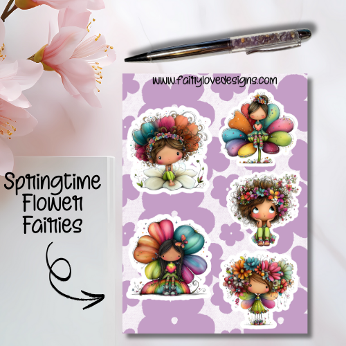 Springtime Flower Fairies