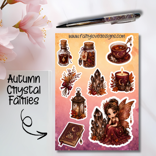 Autumn Crystal Fairies