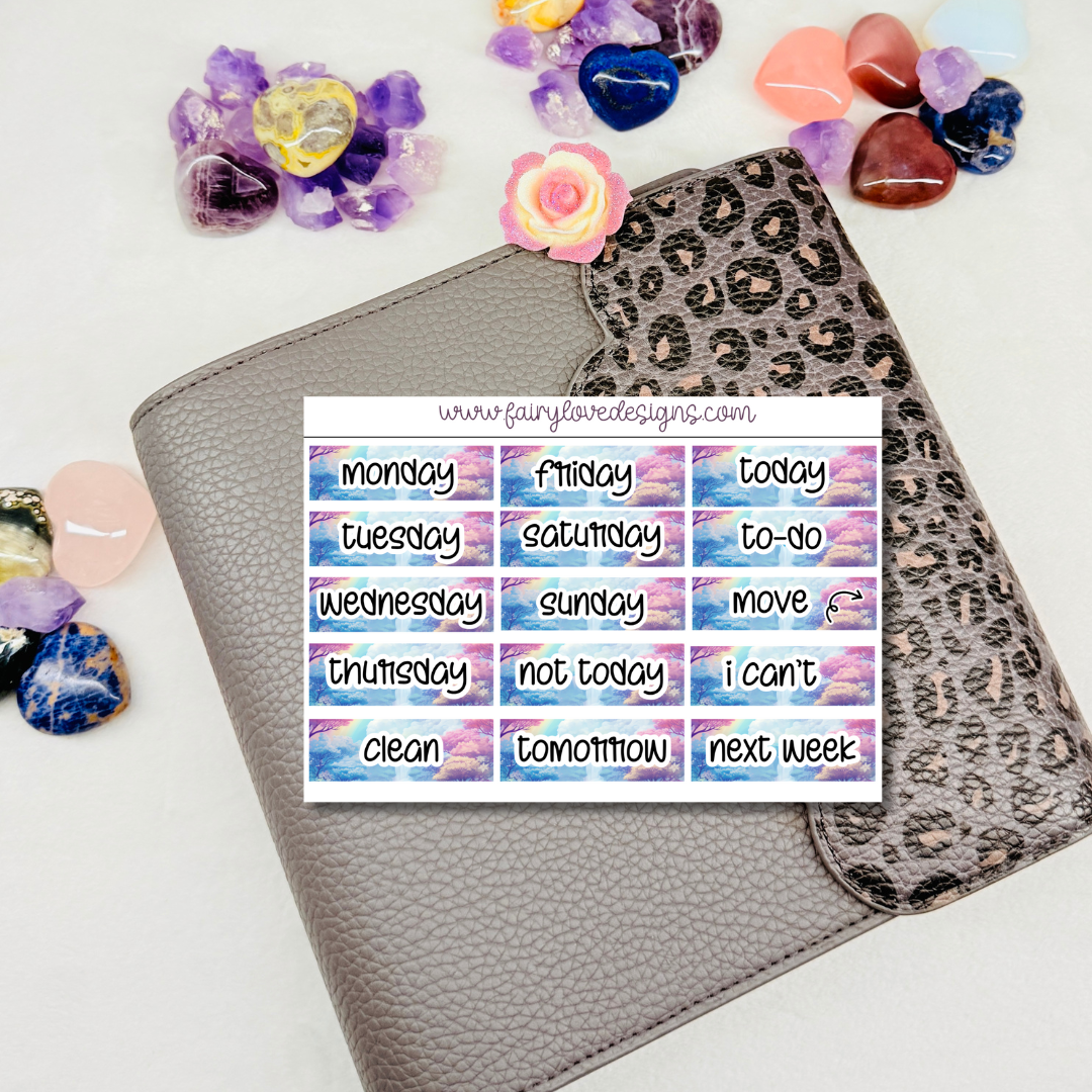 Lunar Moon Planner Kit