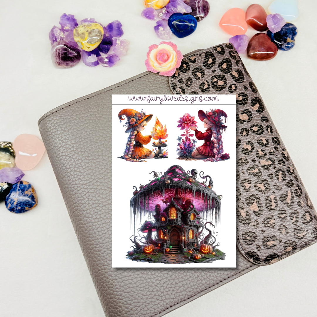 Crystal Witches and their Homes