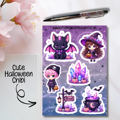 Cute Halloween Chibi