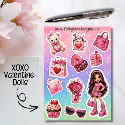 XOXO Valentine Dolls