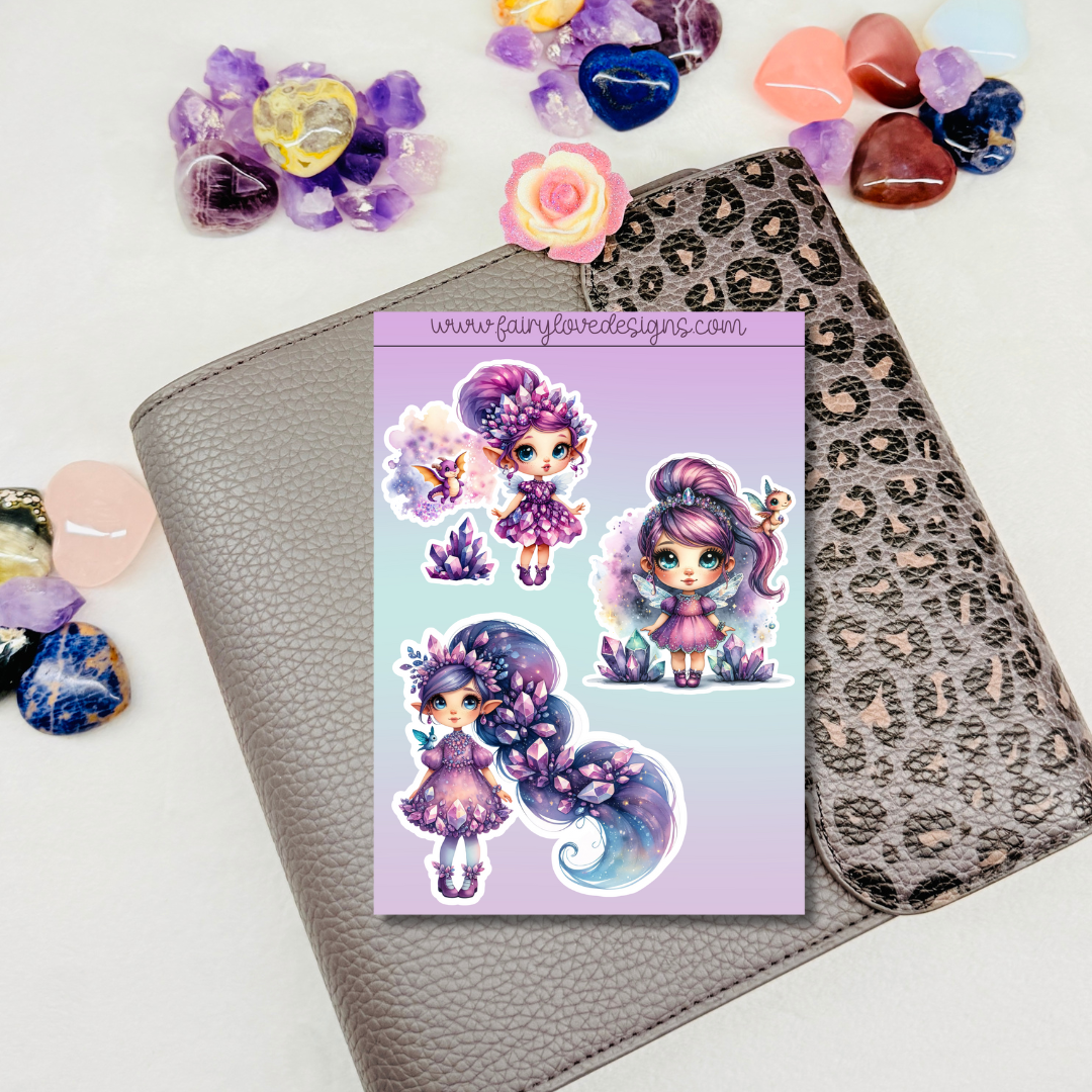 Crystal Girls and Dragons