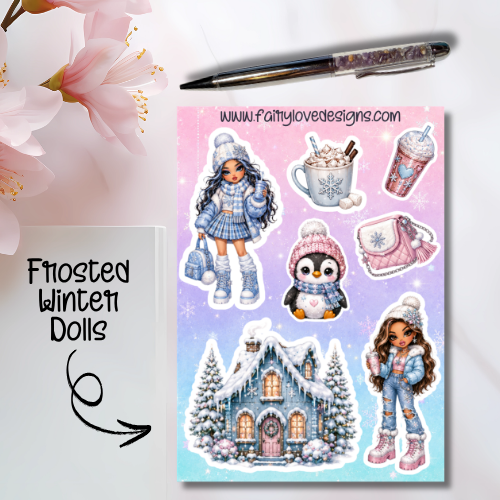 Frosted Winter Dolls