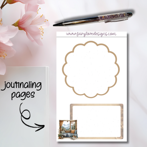 Winter Girls Journalling Pages