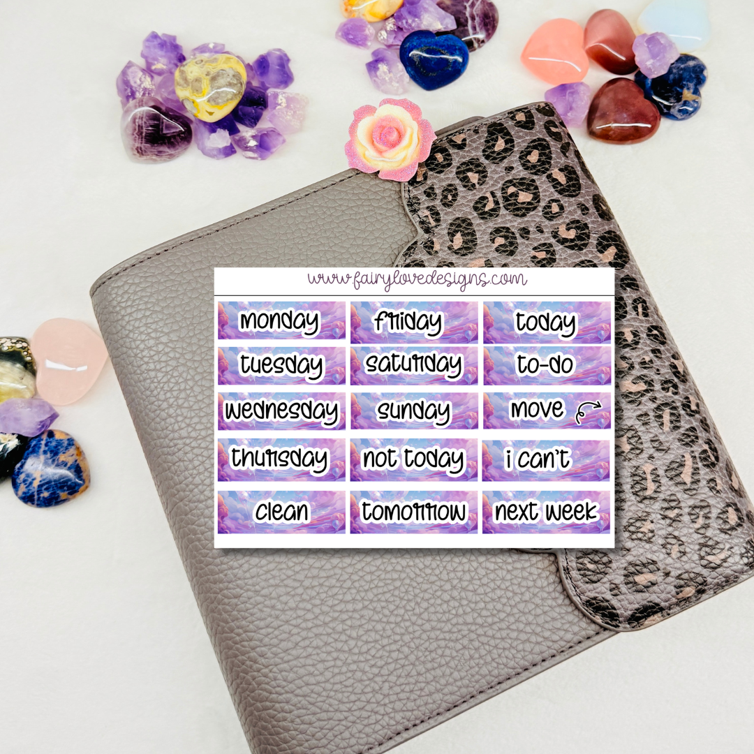Lunar Moon Planner Kit