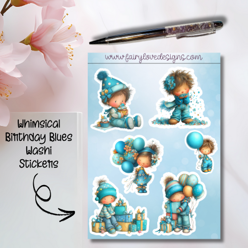 Whimsical Birthday Blues