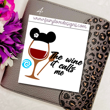 Magical Booze - clear format stickers