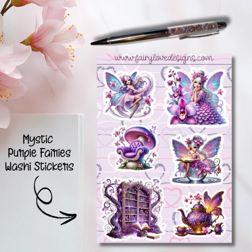 Mystic Purple Fairies