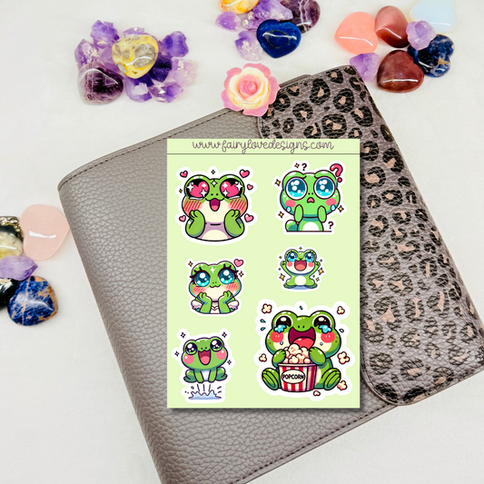 Kawaii Frogs