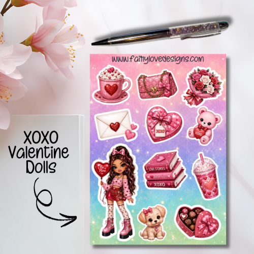 XOXO Valentine Dolls