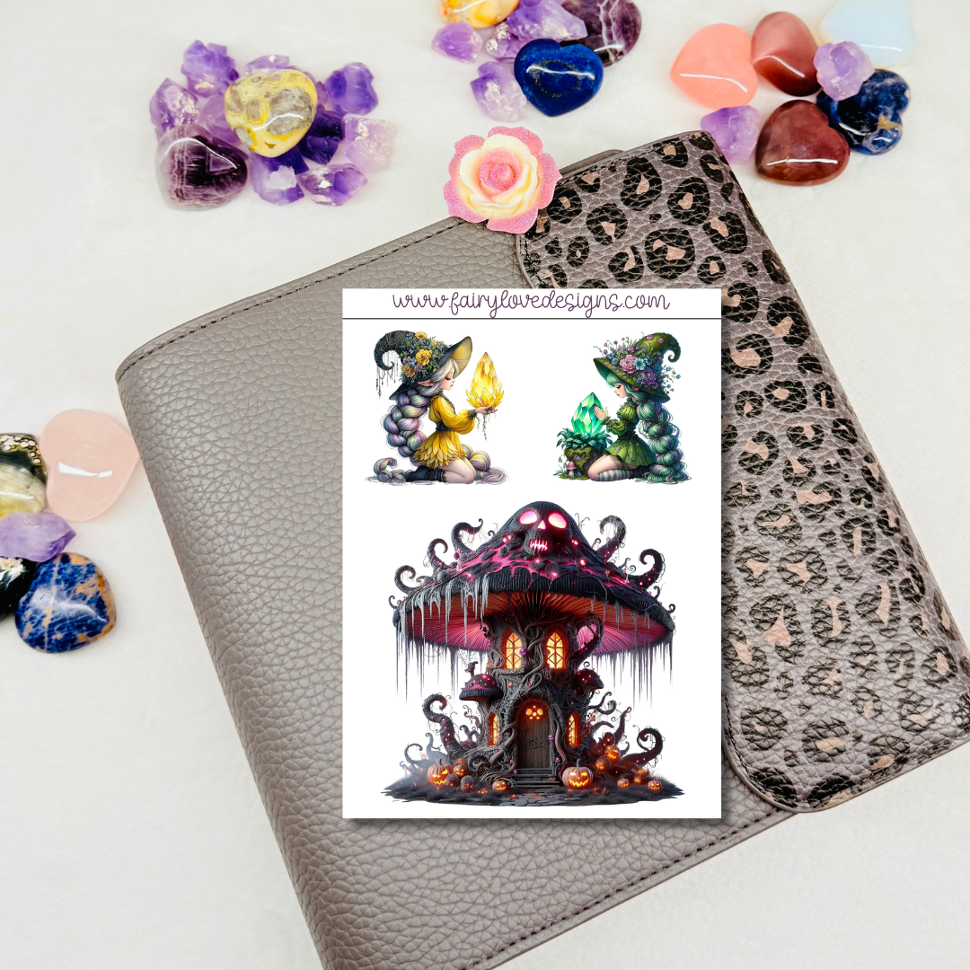 Crystal Witches and their Homes