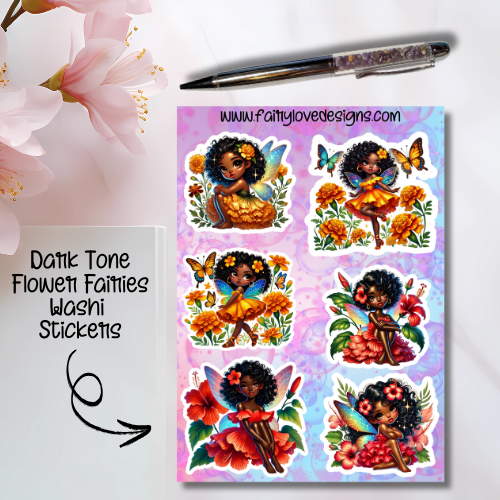 Dark Tone Flower Fairies