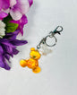 Orange Bear Keychain