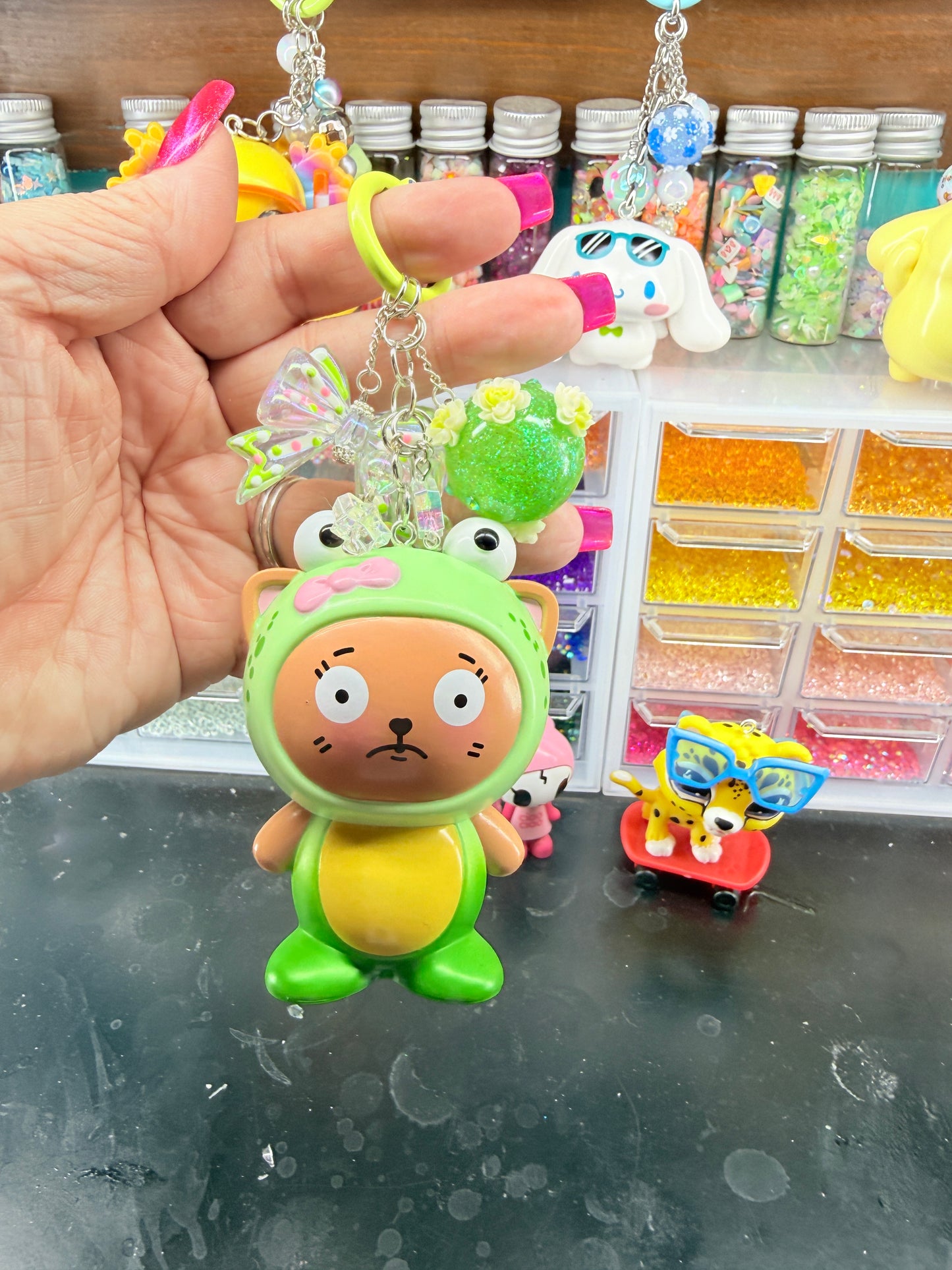 Winnie Junk Keychain/Bag Charms