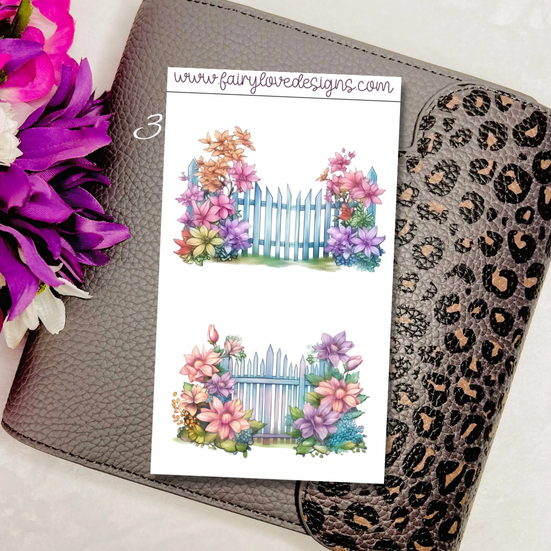 Fences for Journal/Planner