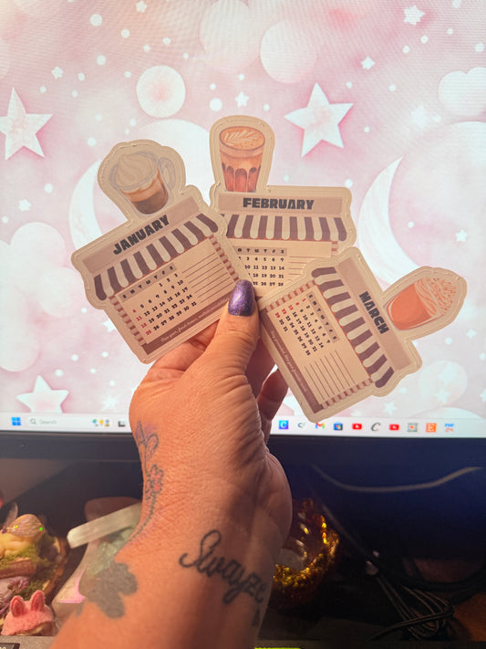 2026 Coffee Cafe Calendars
