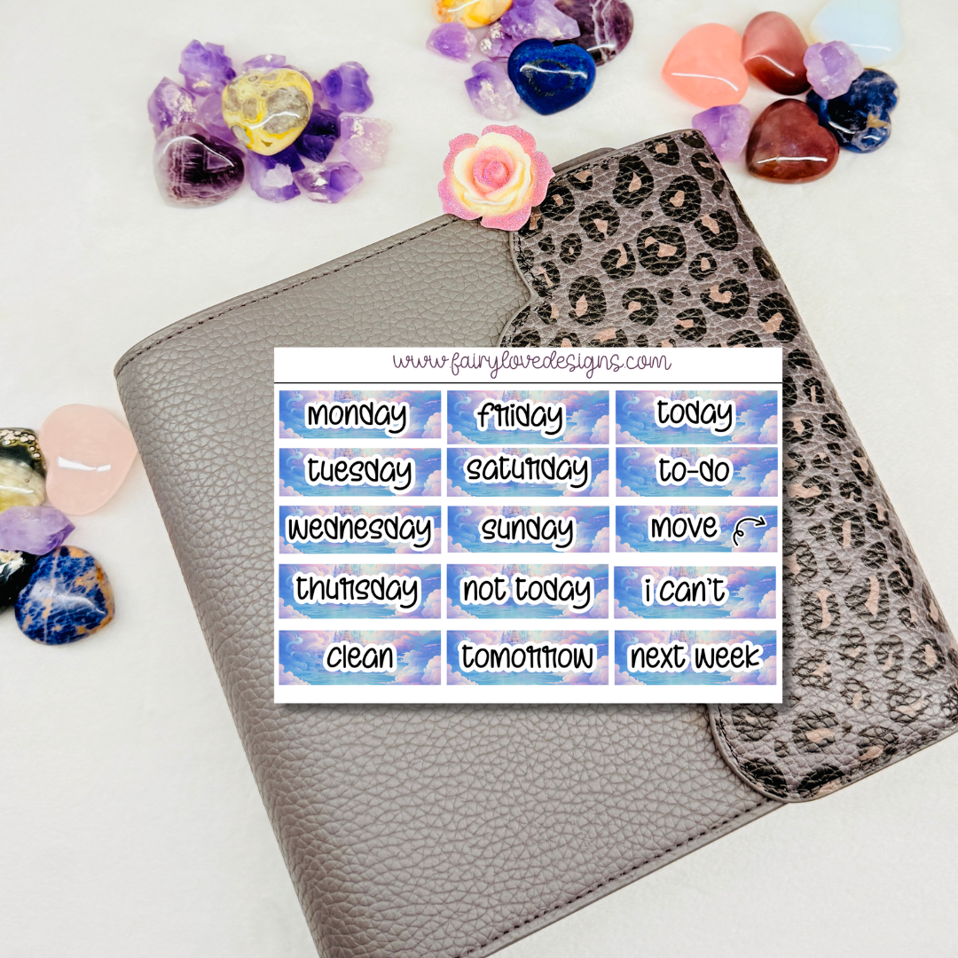 Lunar Moon Planner Kit
