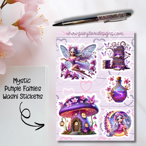 Mystic Purple Fairies