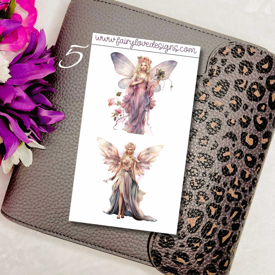 Fairies for Journaling and Planner Spreads