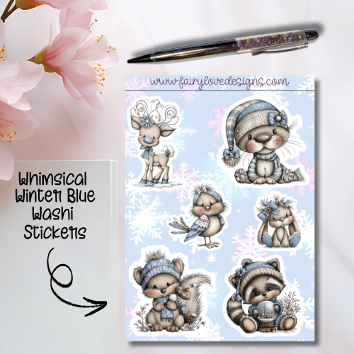 Whimsical Winter Blue