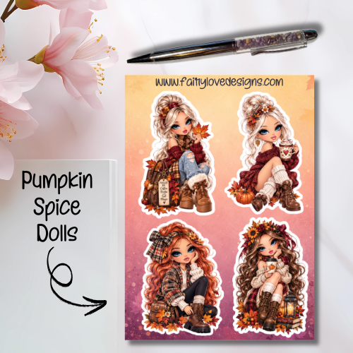 Pumpkin Spice Dolls