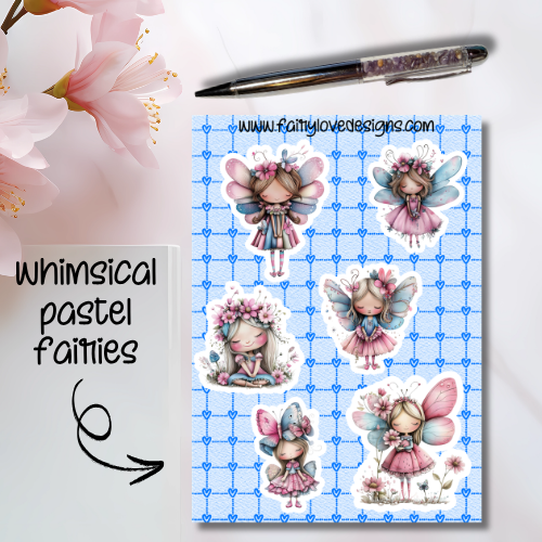 Whimsical Pastel Fairies