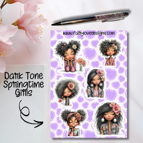 Dark Tone Springtime Girls