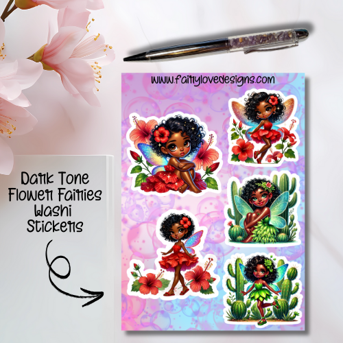 Dark Tone Flower Fairies