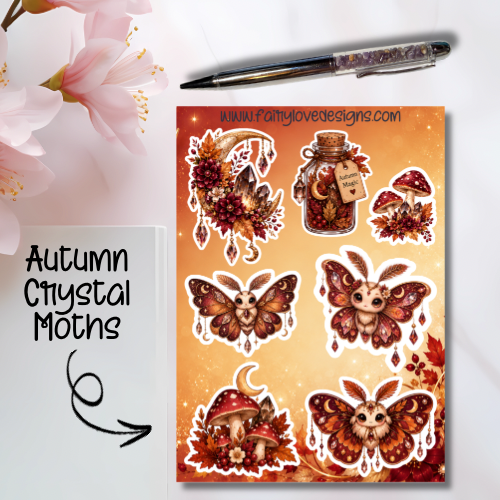 Autumn Crystal Moths