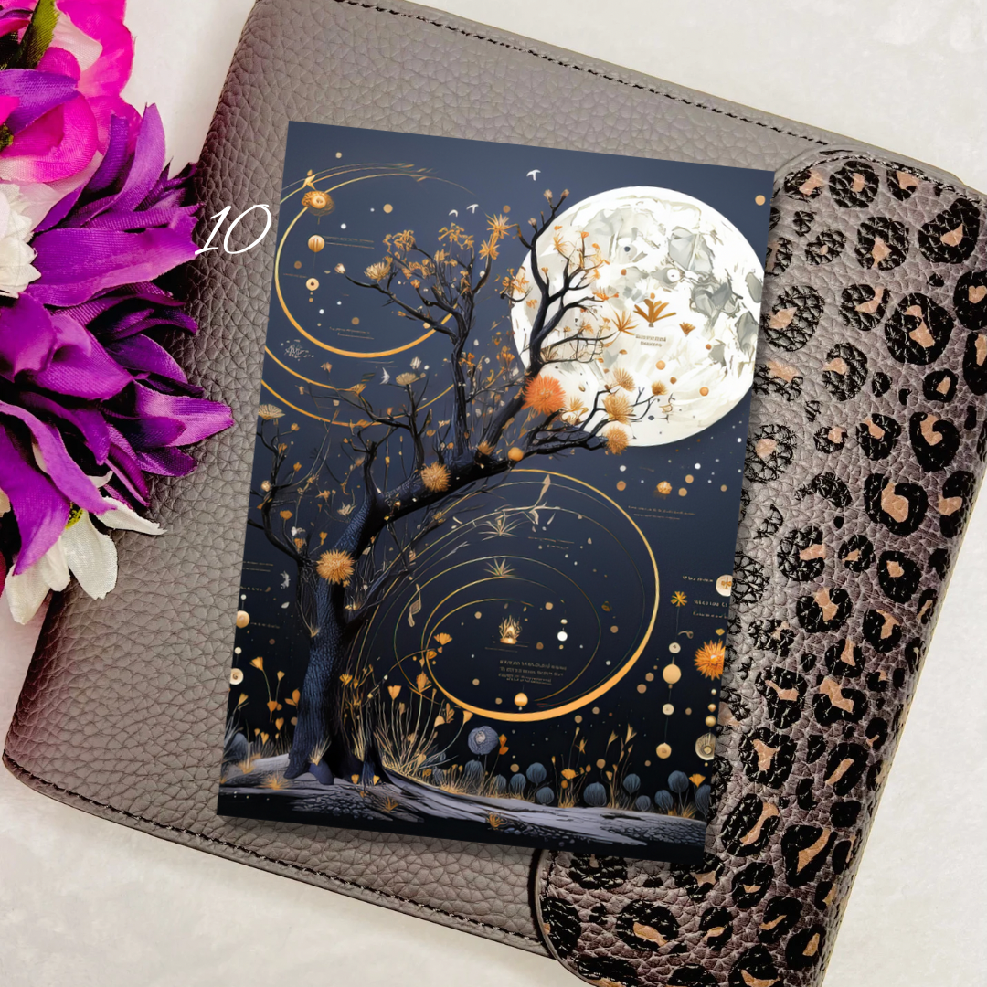 Moon Journaling Cards