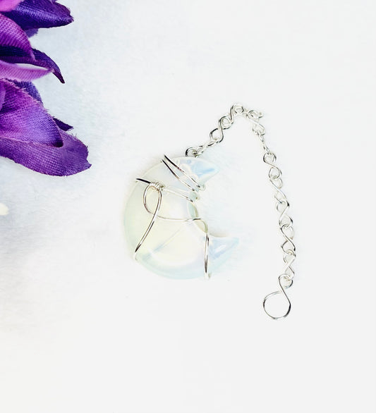 Opalite Moon Planner Charms