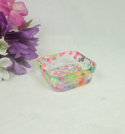 Clear Resin Bowl