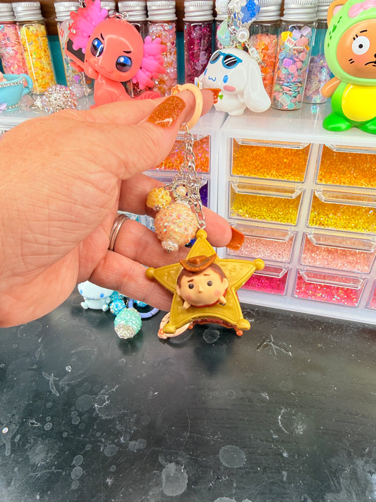 The Sheriff Junk Keychain