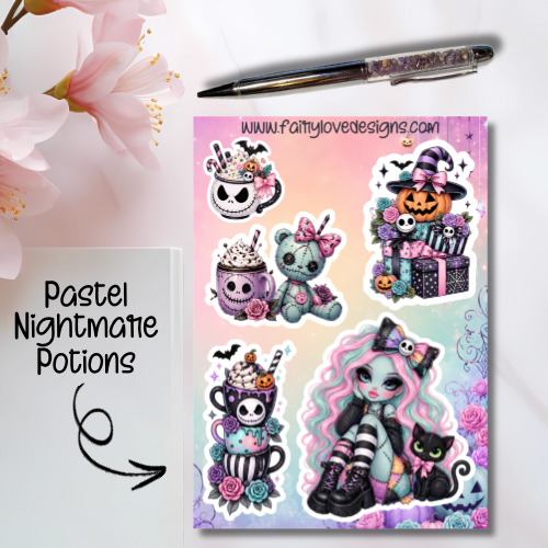 Pastel Nightmare Potions