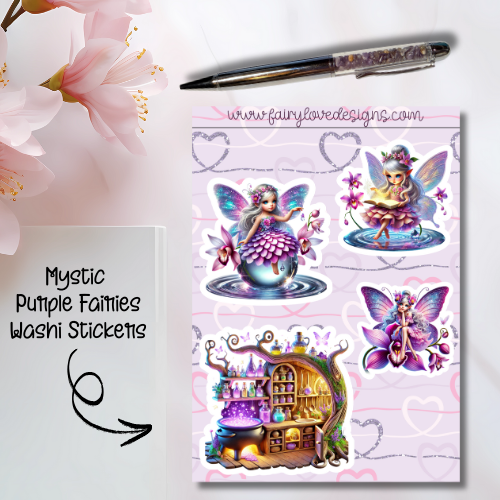 Mystic Purple Fairies