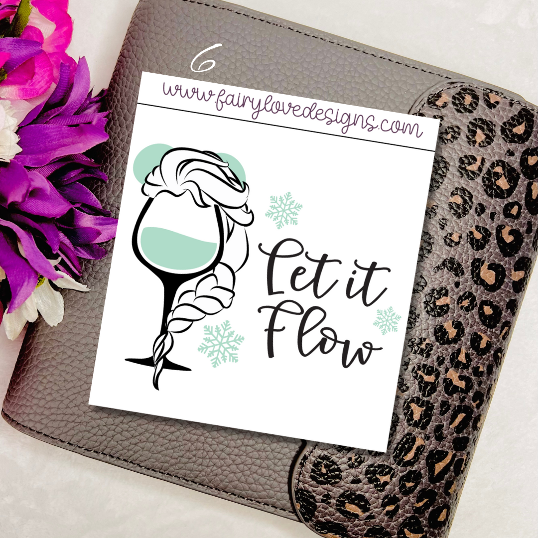 Magical Booze - clear format stickers
