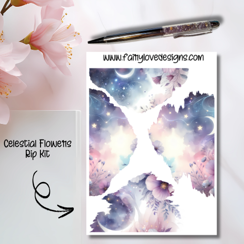 Celestial Flowers Rip Kit