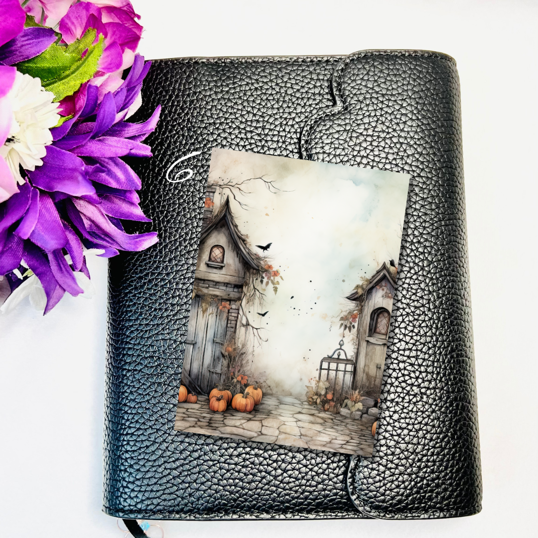 Halloween Vellum Cards