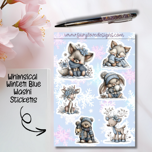 Whimsical Winter Blue