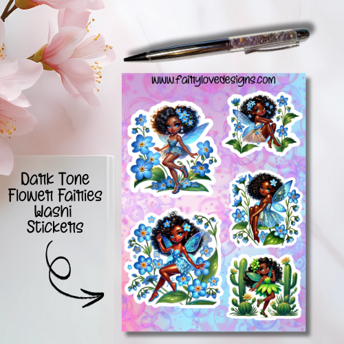 Dark Tone Flower Fairies