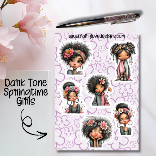 Dark Tone Springtime Girls