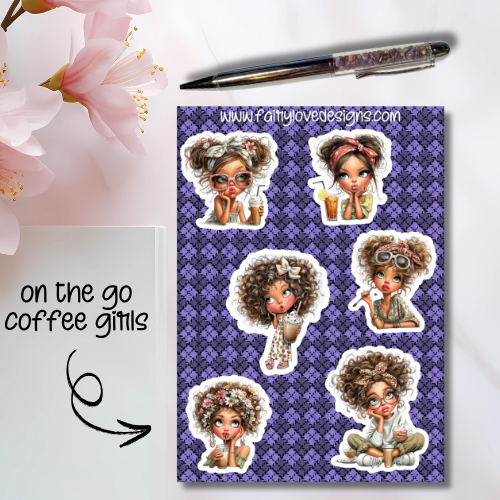 On the go coffee girls