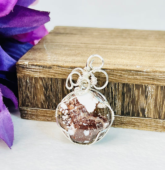 Brown Garnet Pendant