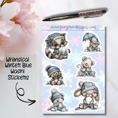 Whimsical Winter Blue