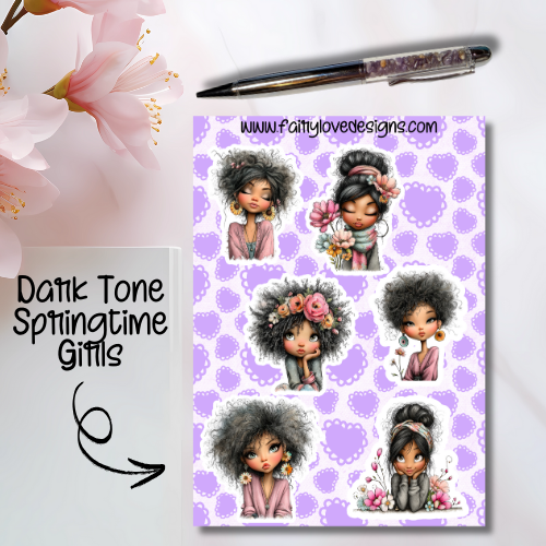 Dark Tone Springtime Girls