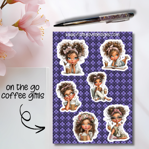 On the go coffee girls
